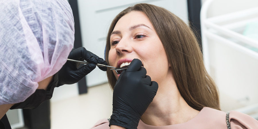Dental Clinic. Reception, Examination Of The Patient. Teeth Care